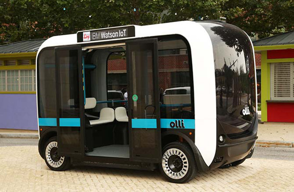 3D打印的智能公交車即將在美國(guó)投入使用