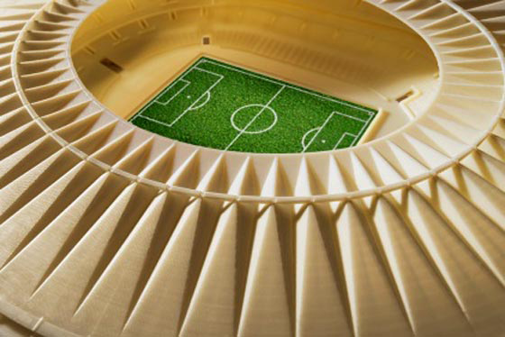 Stratasys 3D打印技術(shù)助建筑師修復(fù)世界杯主賽場