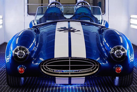 ORNL接近完美3D打印經(jīng)典款超跑Shelby Cobra