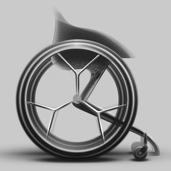 Layer工作室推出世界首款3D打印消費(fèi)級輪椅