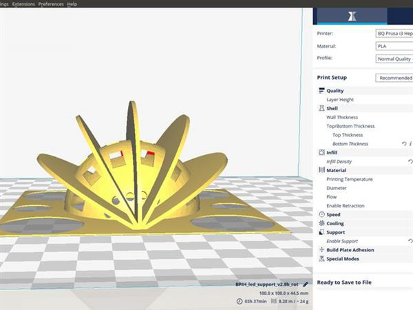 3D打印的“超級月亮”——多功能月相時鐘發(fā)布