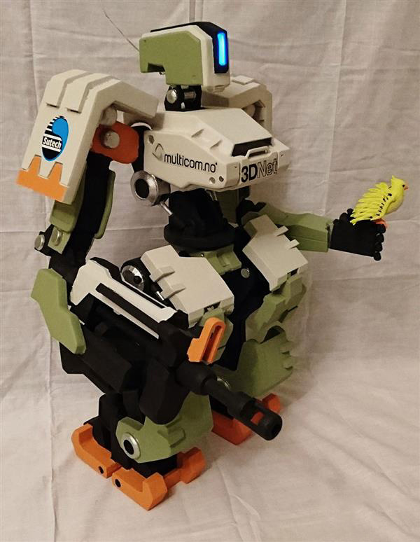 《守望先鋒》迷會(huì)喜歡的3D打印“Bastion”PC機(jī)