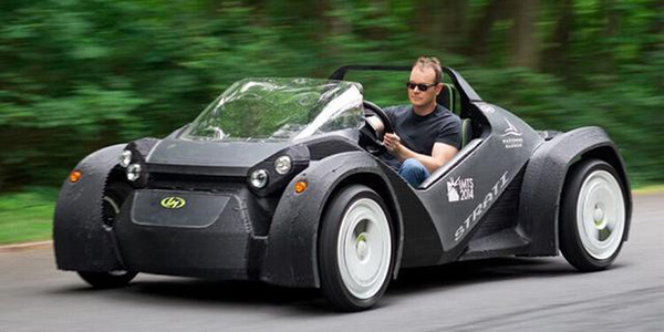 世界上第一輛用3D打印的汽車是什么樣？