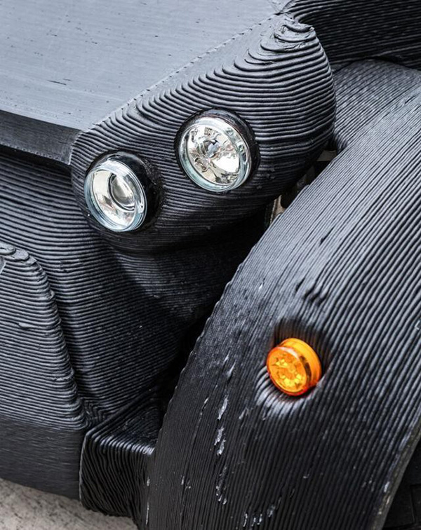 世界上第一輛用3D打印的汽車是什么樣？