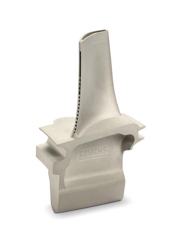 西門子3D打印渦輪機(jī)葉片成功通過1250°C、13000轉(zhuǎn)/分的測試