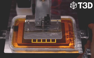 T3D推出用手機屏幕光做光源的光固化3D打印機
