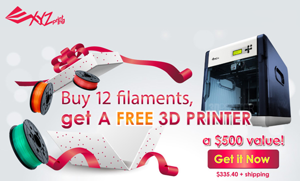 三緯國際促銷新招：買線材贈3D打印機(jī)