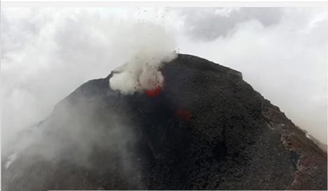 無人機新用途！英國科學家用其研究活躍火山