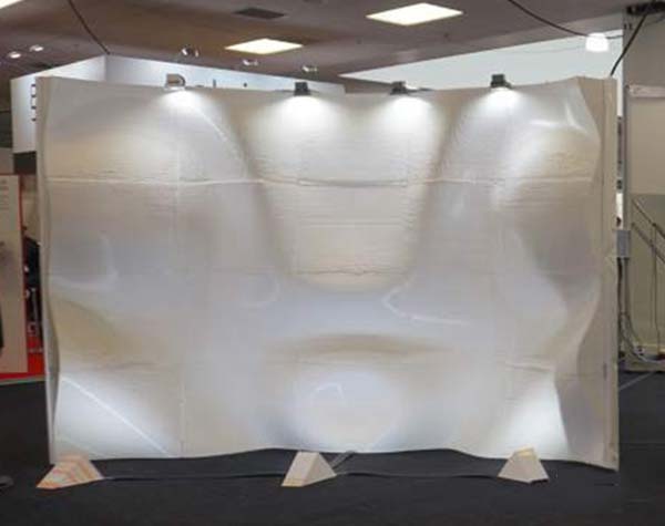為慶祝倫敦建筑節(jié)，WASP 3D打印一個(gè)動(dòng)感十足的墻體結(jié)構(gòu)