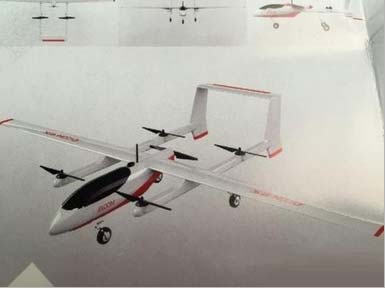 京東無人機(jī)可載重1噸：以后購物就空投