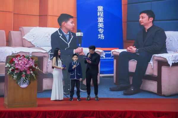 童程童美首位央視小記者，CCTV出鏡啦！